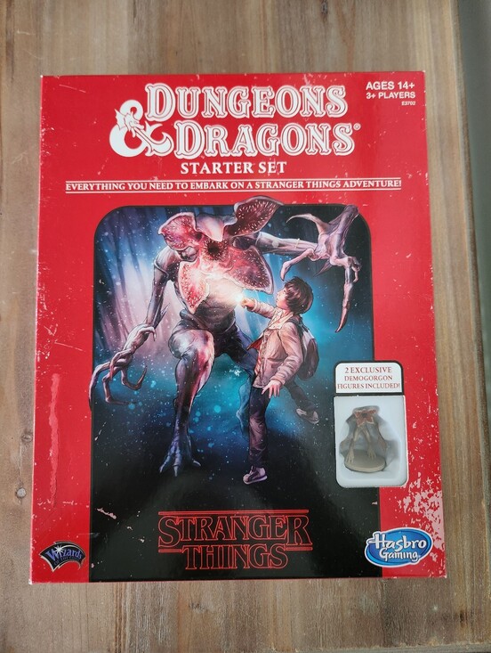 Dungeons & Dragons Other - Dungeons & Dragons Stranger Things Starter Set Demogorgon Hasbro E3702 RPG